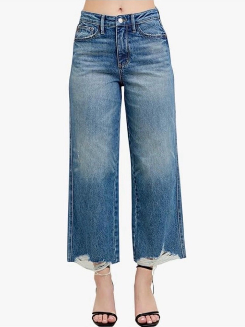 Judy Blue Magic Rigid Crop Jeans